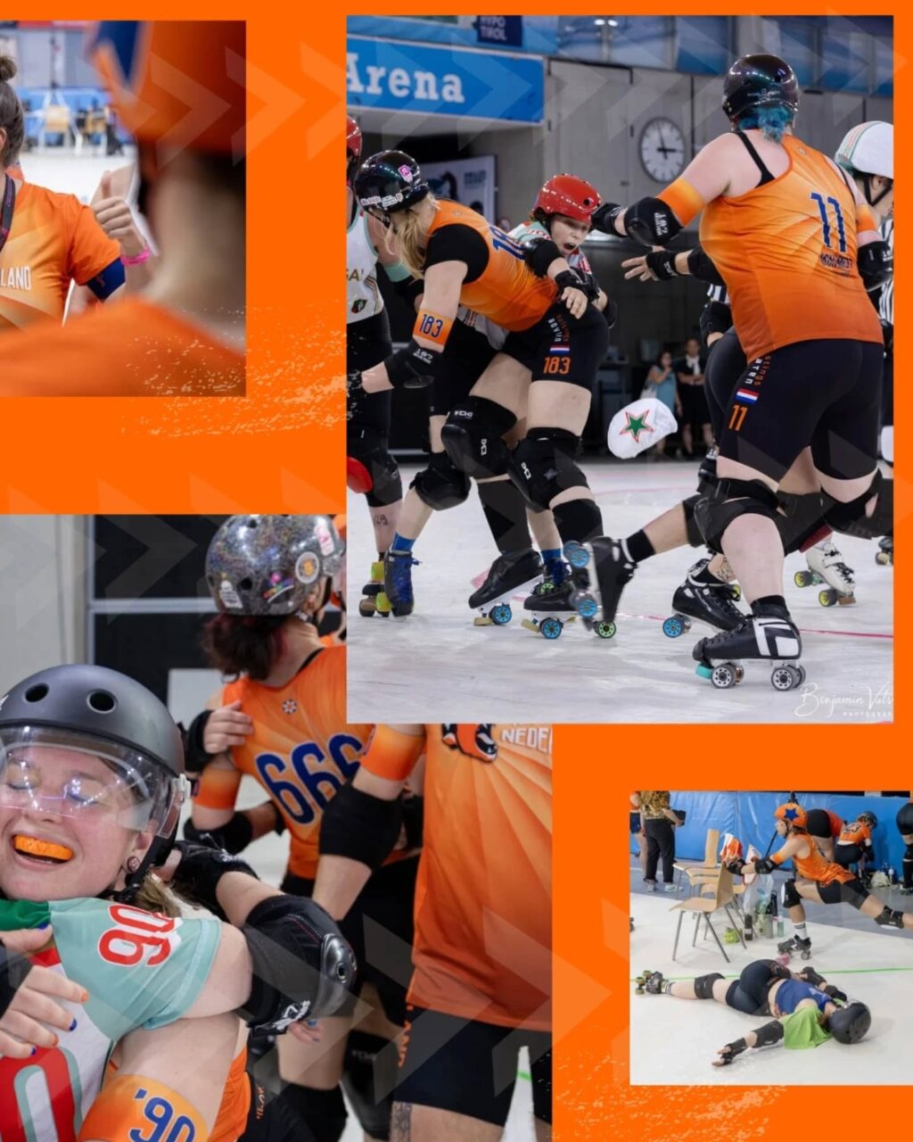 Instagram post from rollerderbynl. This post is in position 4.