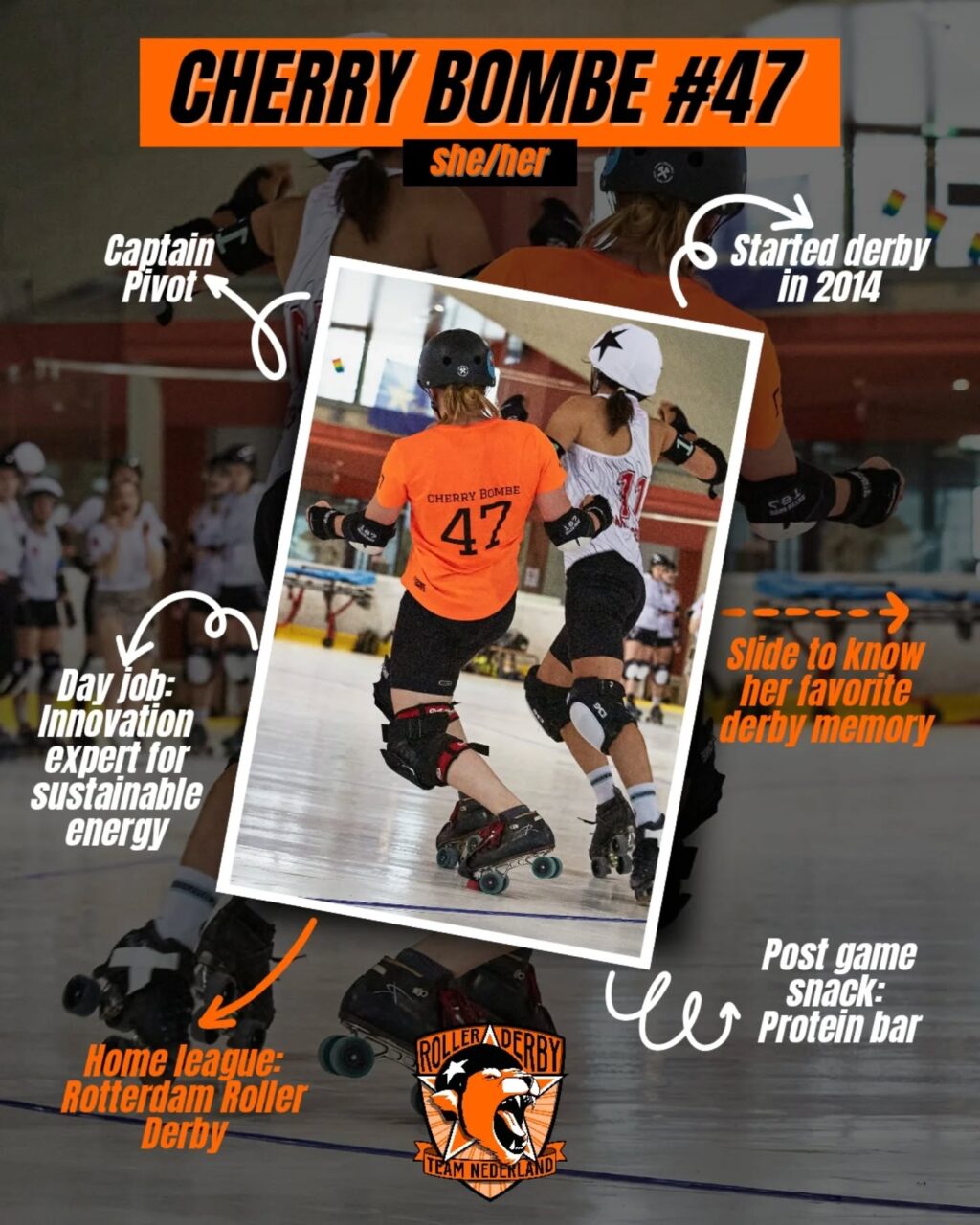 Instagram post from rollerderbynl. This post is in position 0.
